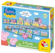 !!! PEPPA PIG PEPPAPIG !!! 2 Puzzle Racconta storie Peppa Pig Lisciani 41862