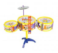 Bontempi DS 3341.2 - Drum Set 3 Tamburi e Piatto