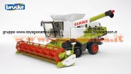 Bruder 02119 , 2119 claas , Claas Lexion 780 Terra Trac Combine harvester con cingoli in gomma scala 1/16 [ cod 02119 ]