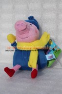 PELUCHE PEPPA PIG PERSONAGGIO IL FRATELLO George Pig DI CIRCA 23 CM COD 345/152