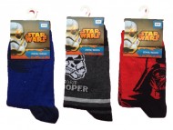 CALZE STAR WARS  ORIGINALI CORTE OFFERTA 3 PEZZI