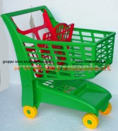 CARRELLO DELLA SPESA GIOCATTOLO COLORE VERDE ANDRONI GIOCATTOLI