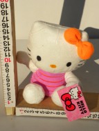 PELUCHE DI HELLO KITTY CON  FIOCCO