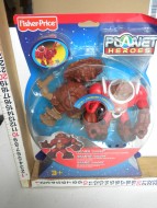 GIOCATTOLO FISHER- PRICE ! GIOCATTOLO TIPO ROBOT, EROE  DEI PIANETI ( PLANET HEROES ) CON MOVIMENTO ! ADATTO AI BAMBINI DI 3+ ANNI !