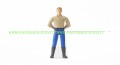 Bruder bworld personaggio Man bruna con gli stivali e camicia marrone [cod 60010 ]