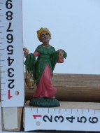 Statuine economiche personaggi presepe re magio vari modelli  cm 7 cod 125