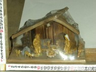 Millenium Christmas. Capanna in legno massiccio, ralizzata a mano da esperti falegnami. cod.342