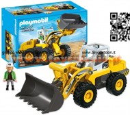 PLAYMOBIL 5469 RUSPA City Action - Large Front Loader - 5469  CONFEZIONE UN PO' ROVINATA