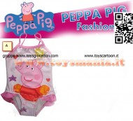 COSTUME DA MARE INTERO PEPPA PIG , MODELLO PEPPAPIG CON ANELLI