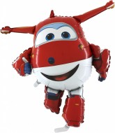 PALLONE - PALLONI  SUPER WINGS SGONFIO - GONFIABILE A ELIO SUPER WINGS JETT NOVITA'- CM 90 CIRCA ADATTO A FESTE E COMPLEANNI 