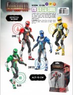 Gormiti New Era 15 cm- I leggendari Gormiti, 4 pezzi CARTER, ZANE, SKYE e GLEN , Giochi Preziosi GRV18000