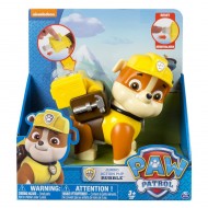 Paw Patrol - Jumbo Action Pup - Rubble - Mega FIGURA 25 CM