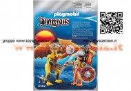 PLAYMOBIL 5462 DRAGO ROCCIA CON GUERRIERO NOVITA' 5462 PLAYMOBIL