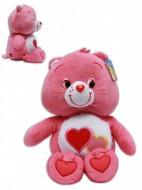 Amororsa 24/30cm Soffice Peluche Gli orsetti del cuore Care Bears Due Cuoricini Rosso Orso