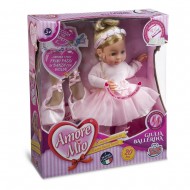 Amore Mio Giulia Ballerina con Scarpine di Grandi Giochi GG71026 