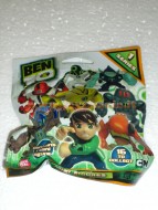 NUOVISSIME BUSTINE CON MINI FIGURE BEN TEN 1 SERIE 