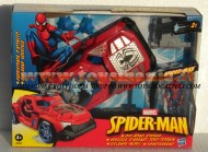 !!! HASBRO !!!! SPIDER MAN MACCHINA SPARA MISSILI E PERSONAGGIO DA 10 CM COMPRESO COD HDG 93637