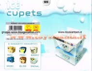 CUPETS ICE OFFERTA 6 PEZZI , MOU, FRAC, BARRY, MOBY, BLOB, SNOWL. ICE CUPETS COD 02271