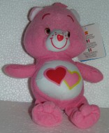 Amororsa 20cm Soffice Peluche Gli orsetti del cuore Care Bears Due Cuoricini Rosso Orso