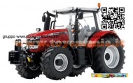 BRITAINS - ertl  42898A2  SCALA1/32 Trattore MASSEY FERGUSON 6613 DYNA-6 modellino in metallo e plastica