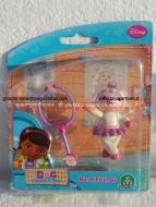 DOTTORESSA PELUCHE GIOCHI PREZIOSI !! DOC COLLECTION : BLISTER 5-6 CM CON 1 PERSONAGGIO E 1 STRUMENTO ! PECORA  BIANCHINA COD. 90118 