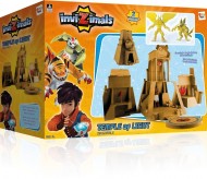 IMC Toys 30084 - Invizimals Playset Tempio di Uber Jackal con Due Personaggi Speciali