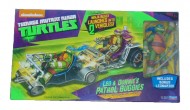 TURTLES PATROL BUGGIES 2 VEICOLI CON PERSONAGGIO LEONARDO INCLUSO GCH94030P