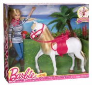 Barbie doll & horse - Barbie con cavallo CFN42 di Mattel